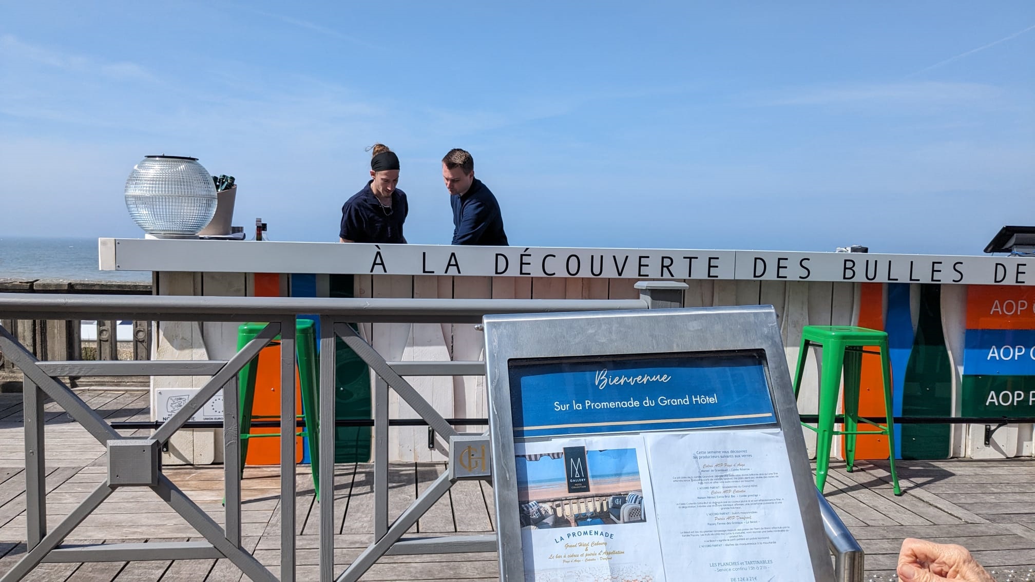 Bar à Cidre grand hôtel de cabourg